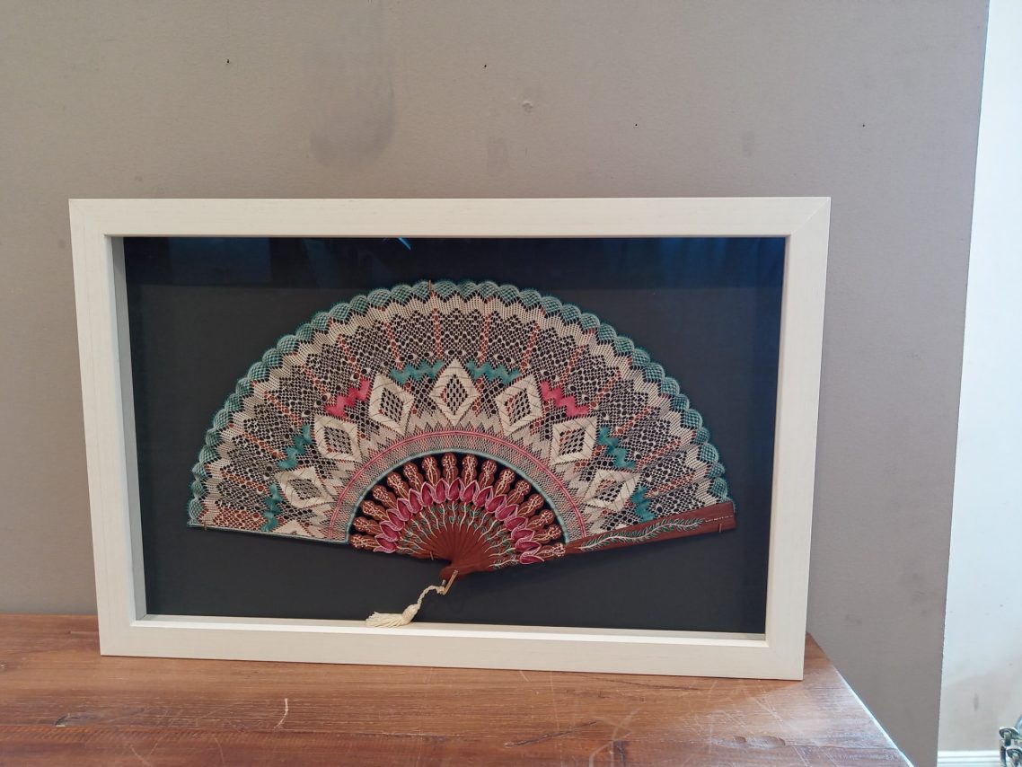 Enmarcacion moderna para abanico Enmarcacion para abanicos