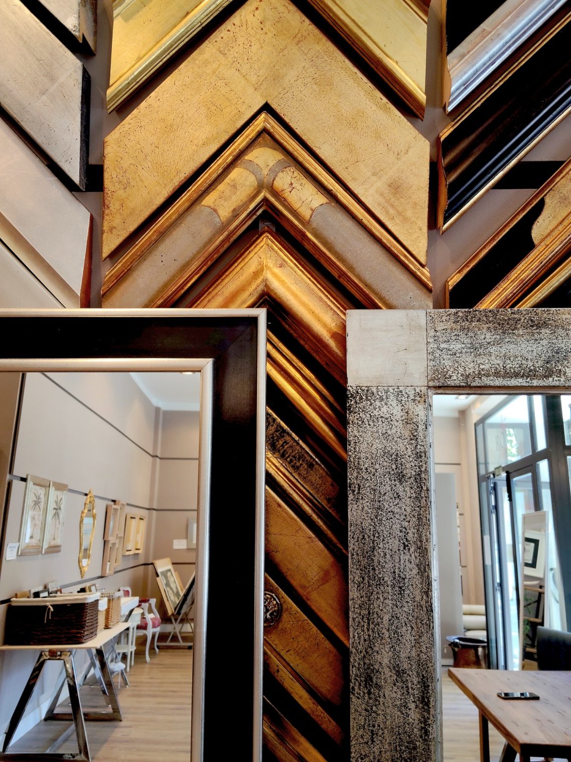 Moldura 7 cm para espejos Espejos a medida para vestidor