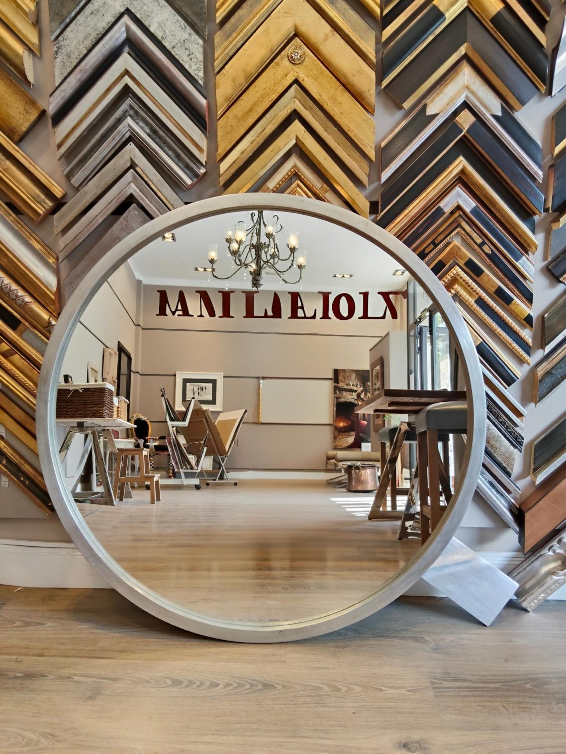 Espejo redondo 100 cm Espejo redondo 100 cm